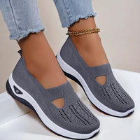 Einara – Atmungsaktive Rutschfeste Schuhe – Dunkelgrau