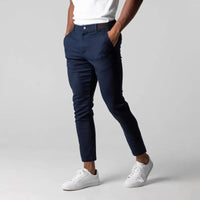 Lukas | Kingston Chinos mit klassischem Schnitt – Marine