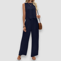 Evelin |  Casual 2er Set – Marine