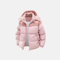 Cameron™ - Pufferjacke mit Kapuze – Rosa