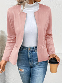 EDELMIRA - JACKE MIT REISSVERSCHLUSS – Rosa