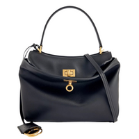 Isabella | Klassische Handtasche für Damen stilvoll – Schwarz