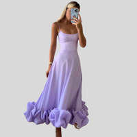 Greta | Elegantes Twirl-Kleid mit luftigem Komfort – Lila