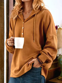 Poiliana | Winter-Umarmung Sweatshirt – Braun