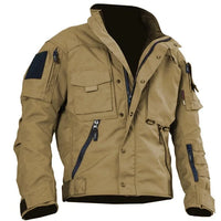 Diego | Taktische Outdoor-Jacke – Beige