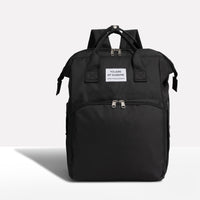 Wickelrucksack Für Damen | Mehrere Taschen – Schwarz