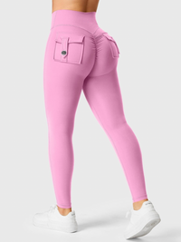 Zerovix | Atmungsaktive Leggings für Damen Sommer Fit – Rosa