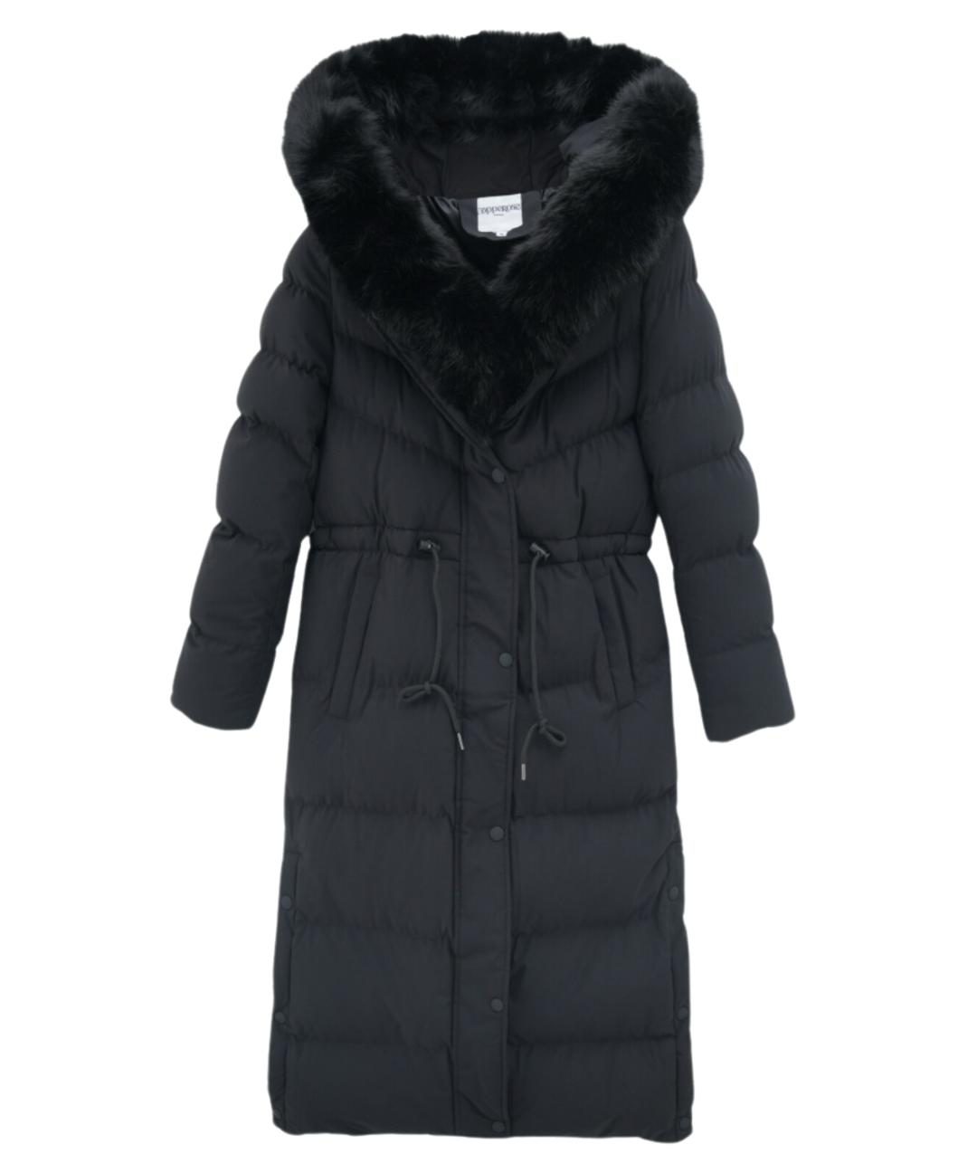 Aniela | Elegante Lange Jacke mit Pelz