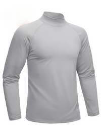 Termazo | Atmungsaktives Langarm-Shirt für Herren – Hellgrau