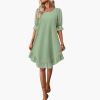 Melina | Stilvolles Kleid – Mintgrün