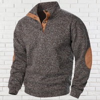 Dominik-Josef® | Pullover Mit Stehkragen – Kaffee