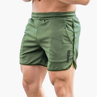Schnelltrocknende Badeshorts - Herren Schwimmshorts mit Stretch – Grün