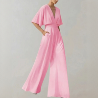 Yoko - Eleganter und trendiger Jumpsuit – Rosa