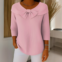 Anina - Ein modischer Damenpullover – Rosa