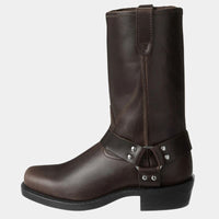 Vintage Cowboystiefel für Damen – Dunkelbraun