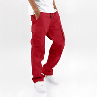 Ronelle - Bequeme Freizeithose – Rot