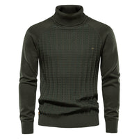 Frank™ | Männlicher, gemütlicher, stilvoller Pullover – Grün