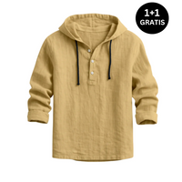ANGELI | Luxus-Kapuzenshirt – Khaki