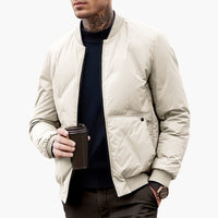 David | Premium Herrenjacke – Aprikose