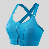 Karla | Bequemer BH für Training und Alltag – Blau
