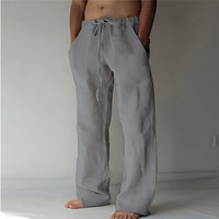 Daxter | Herren Stilvoll Sommerhose | Leicht – Grau