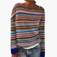 Miriam | Retro-Pullover – Mehrfarbig