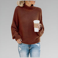 Amy | Klassischer Pullover – Braun