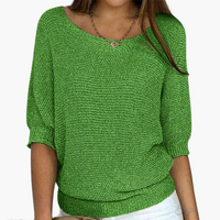 Hanna | Eleganter Pullover – Grün