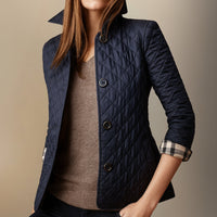 Sabrina™ | Eleganter Herbstmantel für Damen – Blau