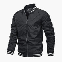 Leichter Windbreaker für Herren – Schwarz