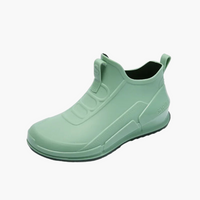 Damen Slipper Stiefel mit geschlossenem Schaft – Grün