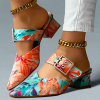 Leandra | Bunte Sandalen für täglichen Komfort – Orange