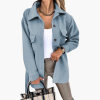 Melina | Schicke und elegante Jacke – Hellblau