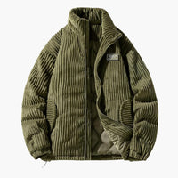 Mario | Stylische Cordjacke – Grün