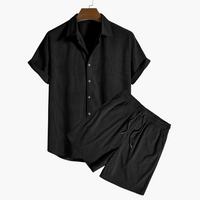 Azrael | Cordhosen-Set für Männer – Schwarz