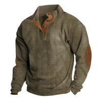 Ulrich | Signature Knopf Pullover – Grün