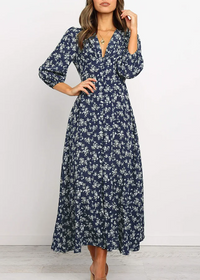 DE MELEINA KLEID – Marine
