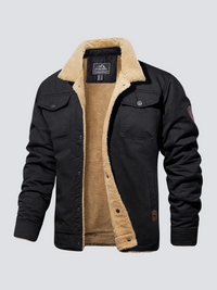 Trevin | Stilvolle Warme Jacke – Schwarz