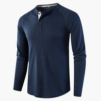 Luca | Stilvolles Langarmshirt im Casual Style – Marine