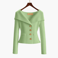 Melina | Schicker Cardigan – Grün