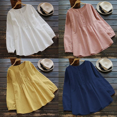 Dorothea - Stilvolle lockere Bluse