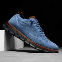 ROLAND - ATMUNGSAKTIVE FREIZEITSCHUHE AUS MESH – Blau