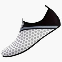 Unisex Barfuß schuhe mit flacher Sohle für Outdoor Aktivitäten. – Grau / Schwarz