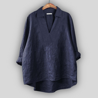Friederike - Casual Shirts – Marine