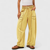Leonie | Komfortable Damenhose modern chic – Gelb