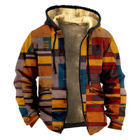 Mervin - Farbige und kuschelige Hoodies für Herren – Orange