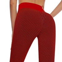 Jona | Hebe-Leggings mit hoher Taille – Rot