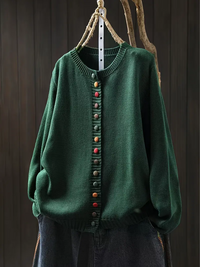 Ellery | Strickknopf-Cardigan – Grün