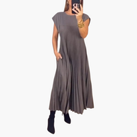 Marlene | Zeitloses und komfortables Kleid – Grau