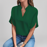 Annee - Eine lässige und modische Damenbluse – Vert